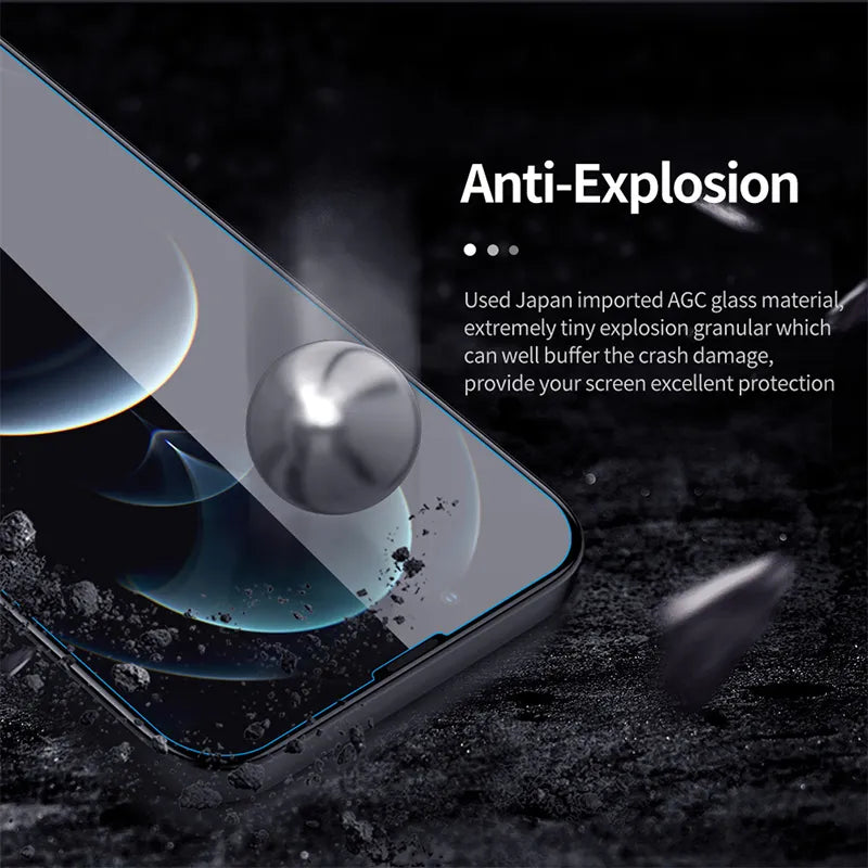 4PCS Tempered Glass for iPhone 11 12 13 14 Pro XR X XS Max Screen Protector on for iPhone 12 Pro Max Mini 7 8 6 6S Plus SE Glass